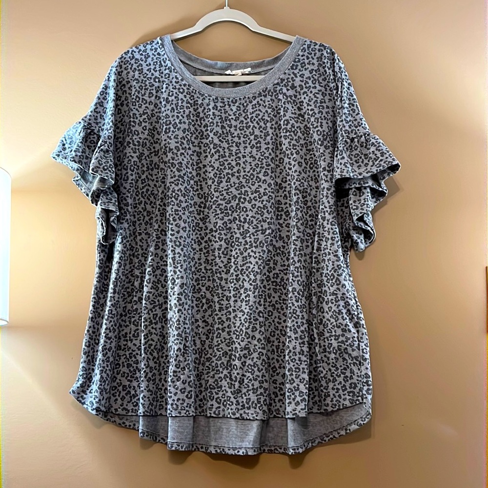 Jane and Delancey size 3X leopard print